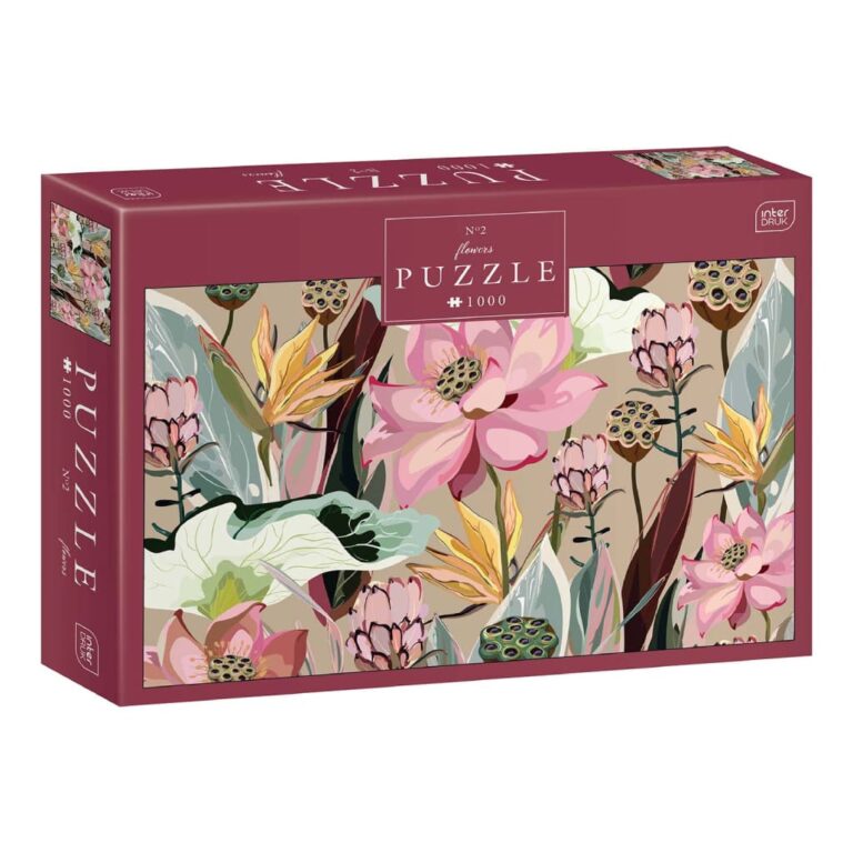 Пазли 1000 Flowers 2, 48х67 см.