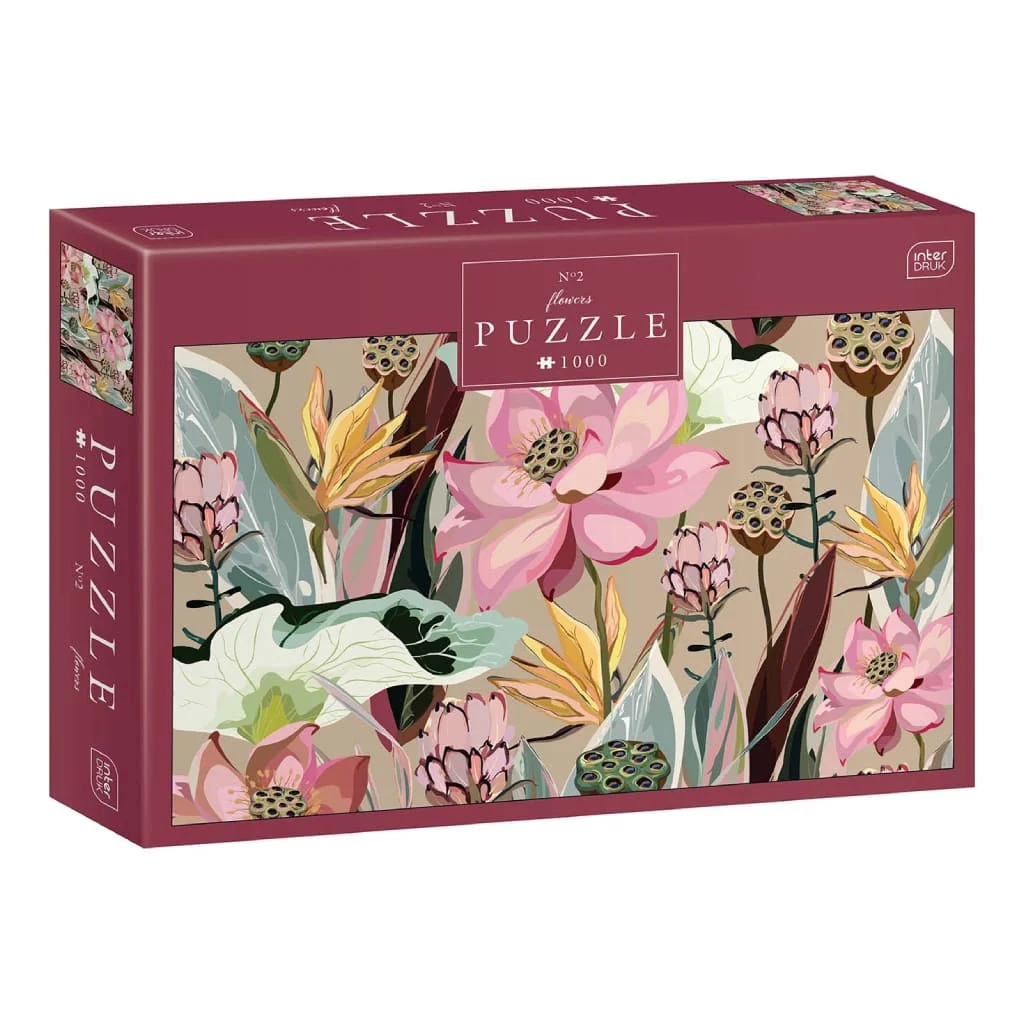 Пазли 1000 Flowers 2, 48х67 см.