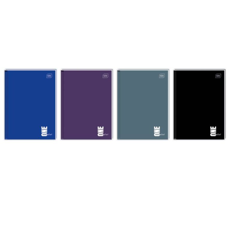 Блокнот А5, 96 арк., тверда обкладинка, клітинка, One Color.