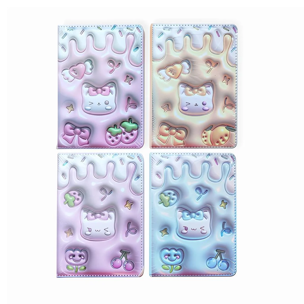 Блокнот АНТИСТРЕС 3D Котик, 13×18,5 см, 96 арк.