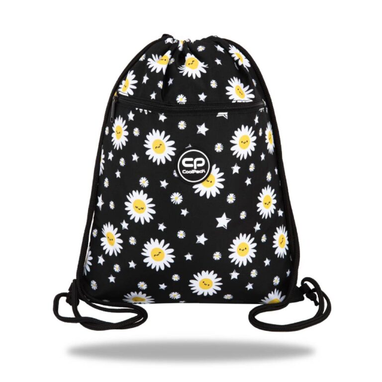 Сумка для взуття VERT DAISY BLACK, розмір – 32,5х43 см