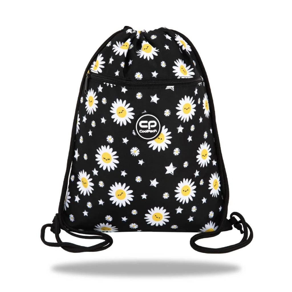 Сумка для взуття VERT DAISY BLACK, розмір – 32,5х43 см