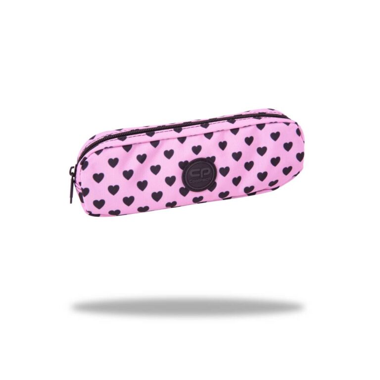Пенал на блискавці порожній DECK PINK MARSHMALLOW, розмір 21x6x4 см