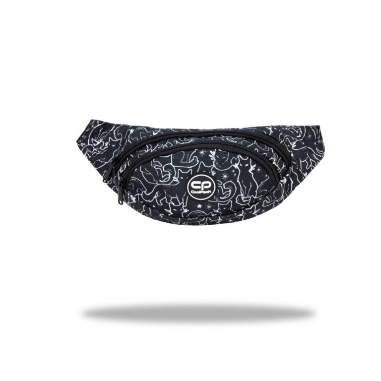 Поясна сумка ALBANY BLACK CATS, розмір – 23х14х7 см