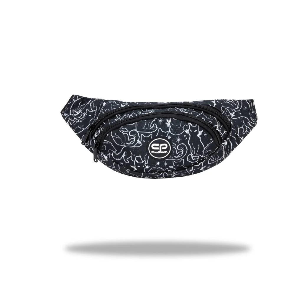 Поясна сумка ALBANY BLACK CATS, розмір – 23х14х7 см
