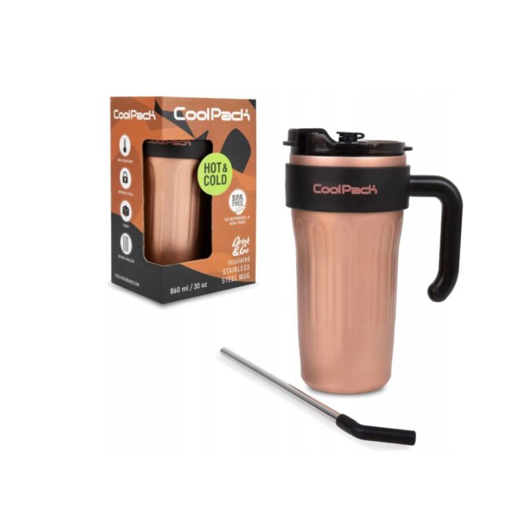 Термокухоль металевий MUG COPER BLACK, об’єм – 860 мл