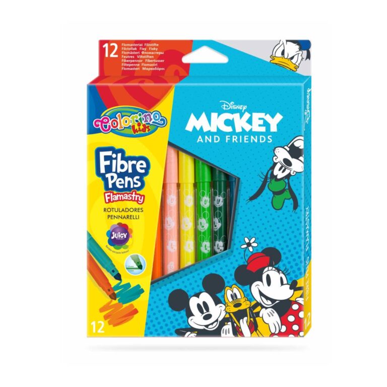 Фломастери MICKEY, 12 кольорів