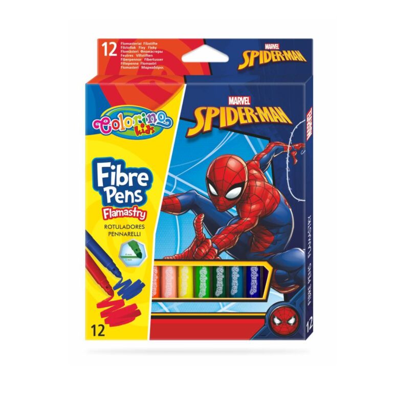 Фломастери SPIDERMAN, 12 кольорів.