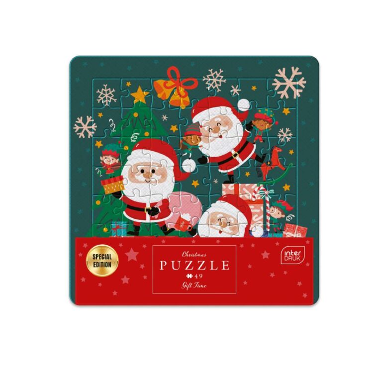 Пазли 49 Christmas Gift Time, 22х22 см