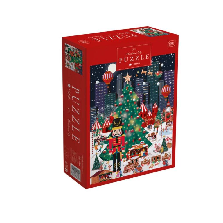 Пазли 1000 Christmas City, 48х67 см.