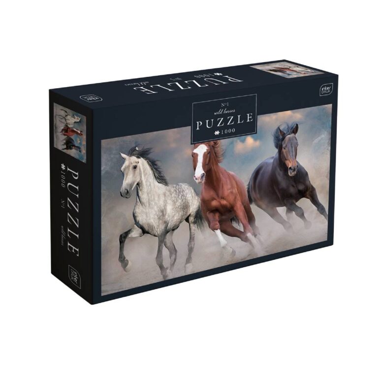 Пазли 1000 Wild Horses1, 48х67 см.