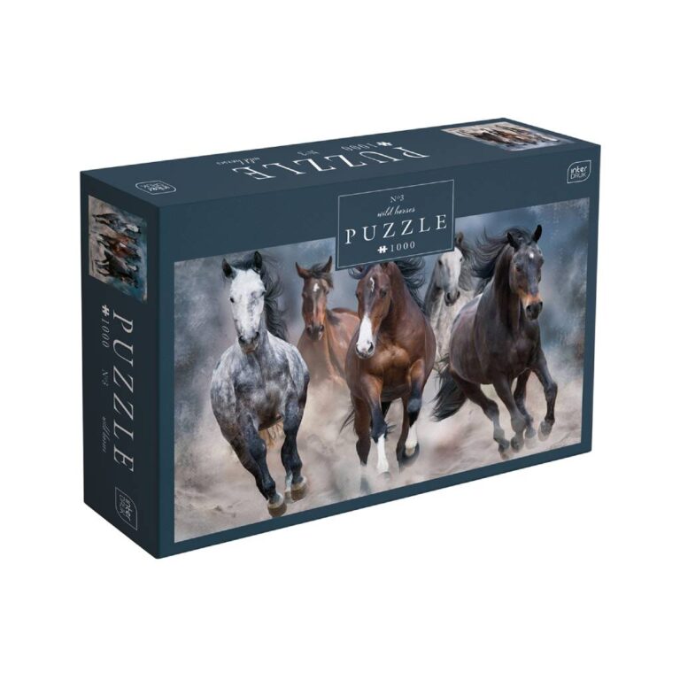 Пазли 1000 Wild Horses 3, 48х67 см.