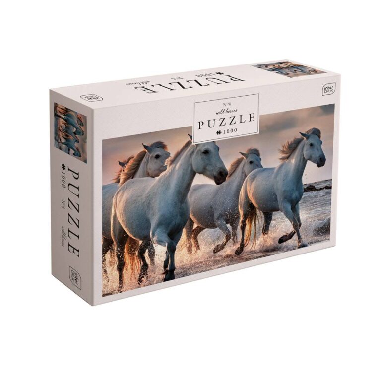 Пазли 1000 Wild Horses 4, 48х67 см.