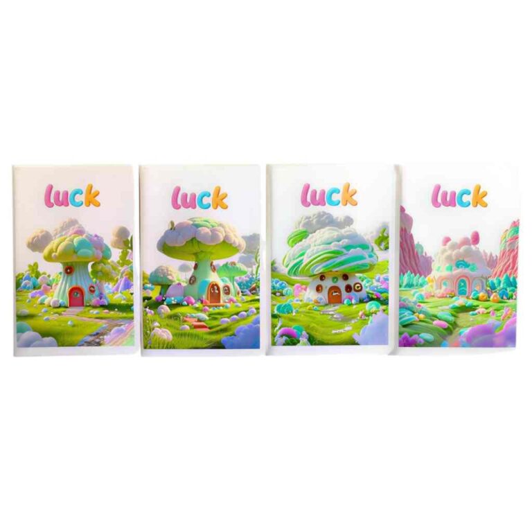 Блокнот А5, розмір 14×21cm, 80 арк.,PU обкладинка, лінійка Luck